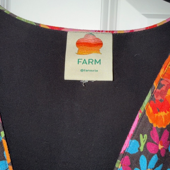 FARM Rio Spring Bananas Print Dress - Picture 5 of 5